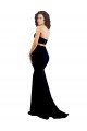 Two Piece High Neck Crepe Formal Dress