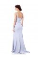 Sweetheart High Neck Sleeveless Crepe Formal Dress