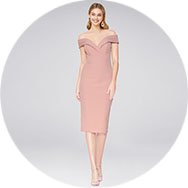 Shop Knee Length Formal Dresses