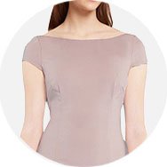 Shop Boat Neck Formal Dresses